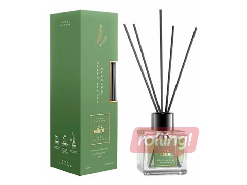 Aromātiskie kociņi HP100, Green Leaves & Bergamot, 100 ml