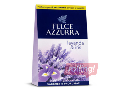 Aromātiskie maisiņi Felce Azzurra, Lavanda & Iris, 3 gab.