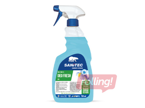 Gaisa atsvaidzinātājs Sanitec, Deo, Fresh Iris, 750ml