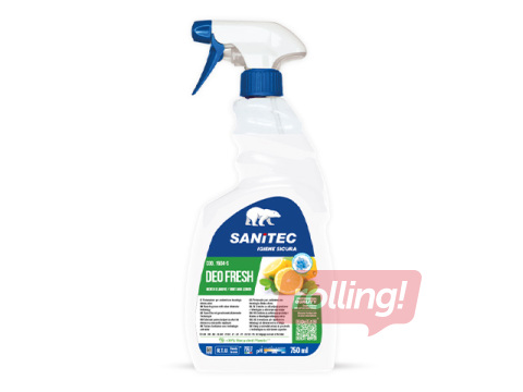 Gaisa atsvaidzinātājs Sanitec, Deo, Fresh Menta & Limone, 750ml