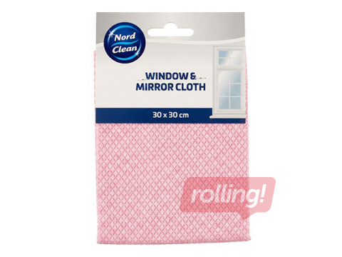 Lupatiņa Nord Clean, stiklam, 30x30cm