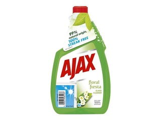 Tīrīšanas līdzeklis stiklam, Ajax Spring Flowers green papildināšana 750 ml