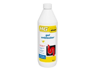 Tīrīšanas līdzeklis novadcaurulēm HG, gēls, 1 l