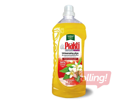 Grīdu mazgāšanas līdzeklis Dr.Prakti, Universal, Citrus, 1.5l