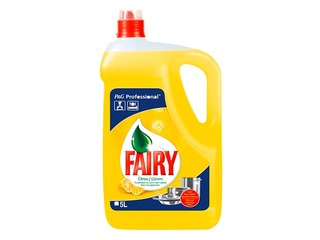 Trauku mazgāšanas līdzeklis Fairy Lemon, 5l