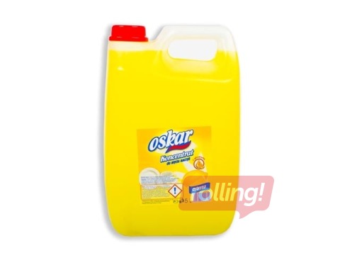 Trauku mazgāšanas līdzeklis Kamal Oskar, ar citronu smaržu, 5l