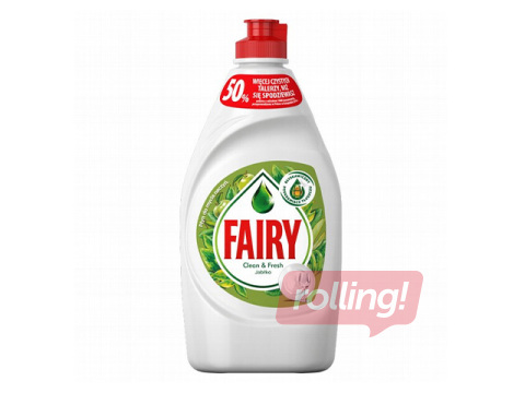 Trauku mazgāšanas līdzeklis Fairy Apple, 450ml