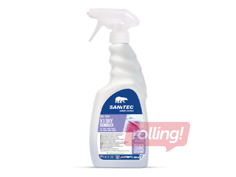 Traipu tīrīšanas līdzeklis Sanitec X1 Oxy Remover ar smidzinātāju, 500ml 