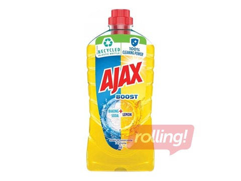 Universāls tīrīšanas līdzeklis Ajax, Soda&Lemon, 1 l
