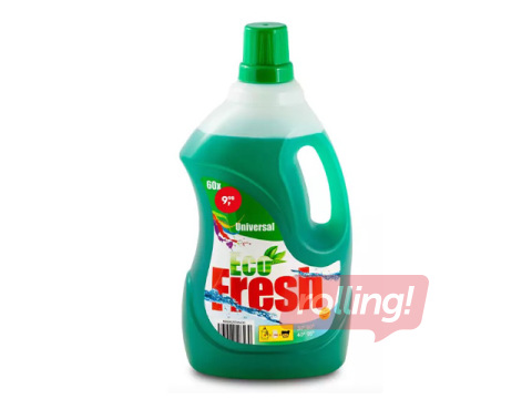 Veļas mazgāšanas līdzeklis Eco Fresh, universāls, 3l