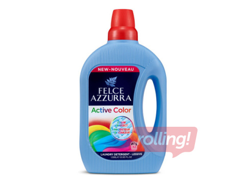 Veļas mazgāšanas līdzeklis Felce Azzurra, Active Color, 1.595l