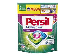 Veļas mazgāšanas kapsulas Persil, Power Caps, Color, 60 gab.