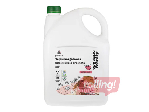 Veļas mazgāšanas līdzeklis Purenn, Pillow Fight, bez aromāta, 5l