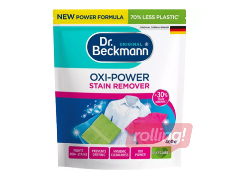 Traipu tīrīšanas pulveris Dr.Beckmann Oxi-Power, 400g