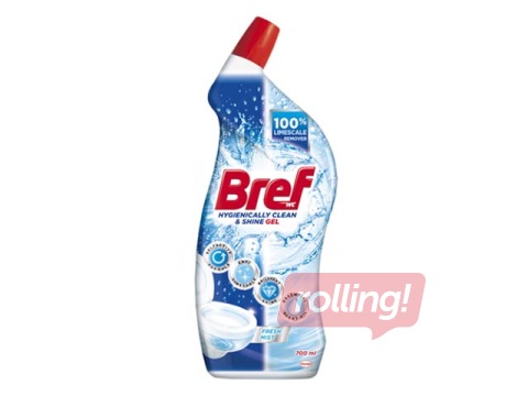 Tualetes tīrīšanas līdzeklis - želeja Bref Fesh Mist, 700ml