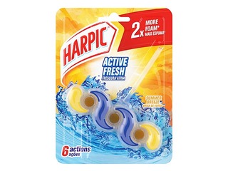 Tualetes bloks HARPIC Fresh Power Summer Breeze/Sparkling citrus 35g