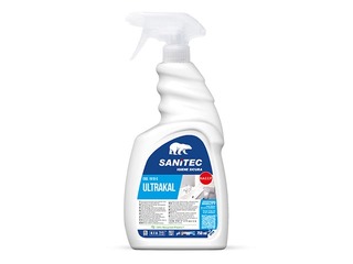 Skābi saturošs kaļķa un rūsas tīrīšanas līdzeklis Sanitec Ultrakal, 750ml