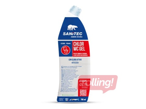 Želeja WC ar hloru Sanitec Chlor WC Gel, 700ml