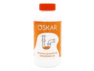 Kanalizācijas tīrīšanas līdzeklis granulās Oskar, 500g