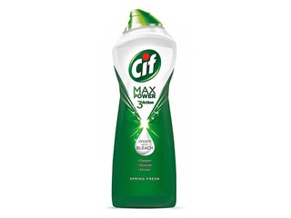 Virsmu tīrīšanas krēms ar balinātāju CIF Max Power Spring Fresh, 650 ml