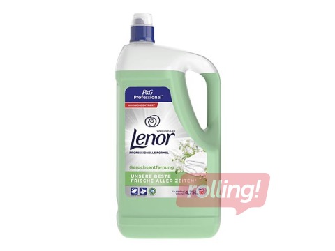 Profesionāls veļas mīkstinātājs LENOR Fresh Odeli 190 mazg. reizēm / 4.75L