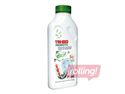 Probiotiskais biolīdzeklis cauruļu attīrīšanai un smaku likvidēšanai, Tri-Bio, 420 ml
