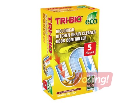 Biolīdzeklis virtuves cauruļu tīrīšanai, Tri-Bio, 100 gr.