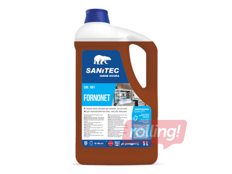 Tīrīšanas līdzeklis krāsnīm un griliem Sanitec, Fornonet, 5l