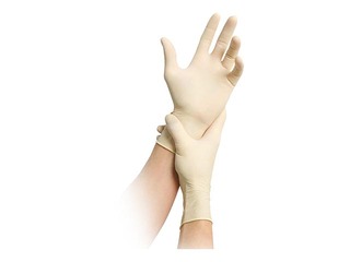 Cimdi lateksa bez pūdera MaiMed- Soft PF M, baltie, 100 gab.