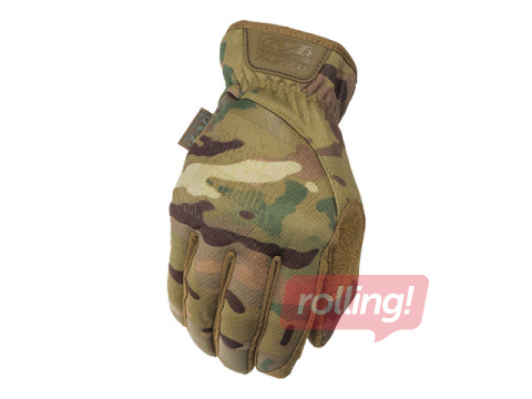 Militārie cimdi Multicam Fastfit, L izmērs, kamuflāžas