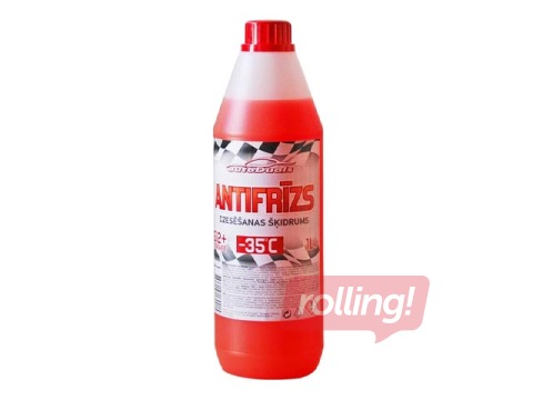 Antifrīzs AutoDuals Longlife -35C, sarkans, G12, 1l