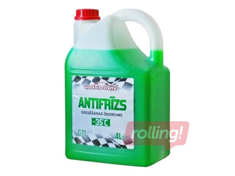 Antifrīzs AutoDuals -35C, zaļš, 4l