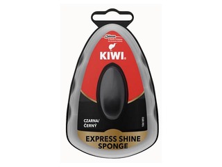 Apavu švamme Kiwi Express Shine melna, 1 gab.