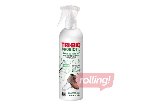 Probiotisks bio dezodorants apaviem un audumiem Tri-Bio, 210ml