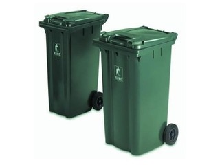 Atkritumu konteiners 240L, zaļš