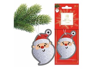 Auto gaisa atsvaidzinātājs Aroma Car X-Mass, Santa Claus, Mulled Wine