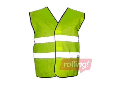 Atstarojošā veste, pieaugušo, dzeltena, 2XL