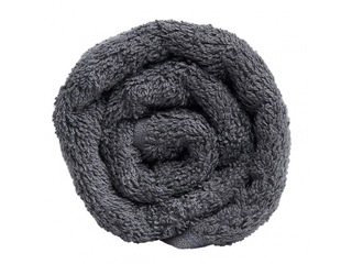 Frotē dvielis, tumši pelēks, 30x50cm