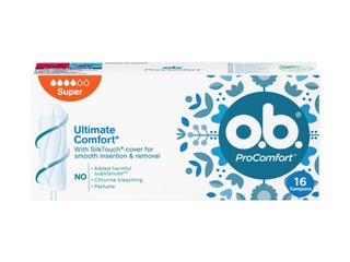 Tamponi O.B., Pro Comfort, Super, 16 gab.