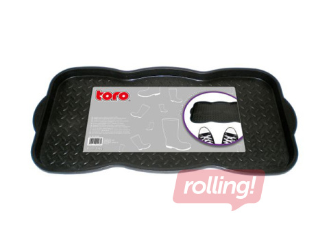 Apavu paplāte Toro, melna, 73x38cm