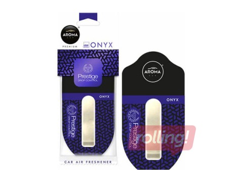 Auto gaisa atsvaidzinātājs Aroma Car Prestige Drope C, Onyx