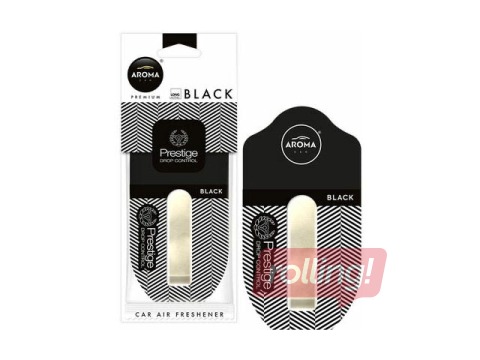 Auto gaisa atsvaidzinātājs Aroma Car, Prestige Drope C, Black