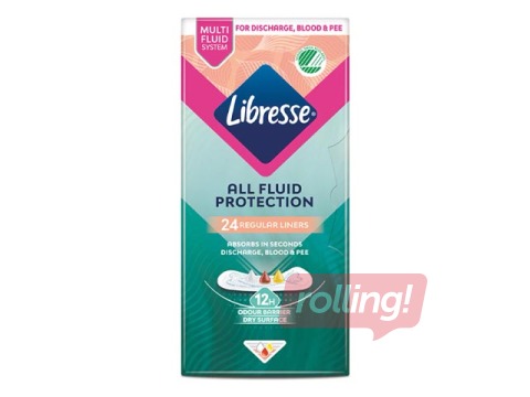 Ikdienas ieliktnīši Libresse Dailies Extra Protection Regular, 24 gab.