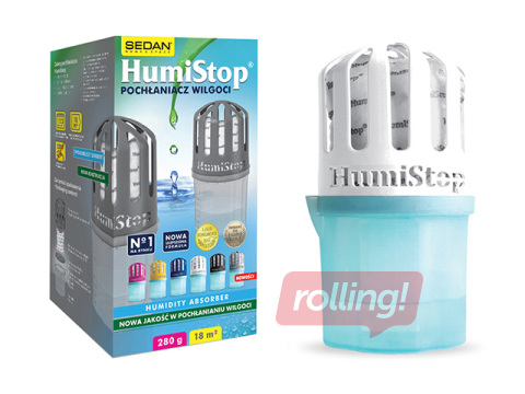 Mitruma absorbētājs HumiStop, telpām līdz 18 m²