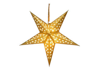 Dekors Toro, LED zvaigzne, zelta, Ø43cm