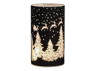 Laterna Finnlumor, LED egles, Ø8.5x15.5cm