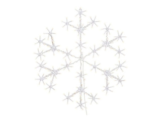 Dekors Finnlumor Sniegpārsla, LED, Ø50cm