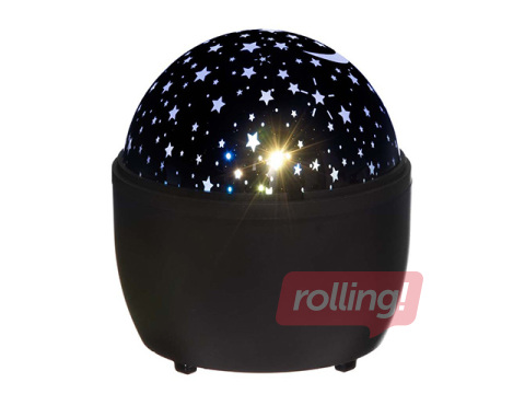 Dekors Finnlumor rotējoša LED gaisma, Zvaigznes