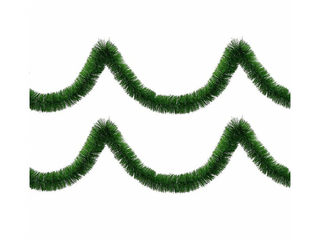 Ziemassvētku rotājumi Springos, virtene, zaļa, 6m