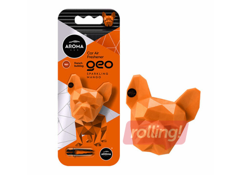Auto gaisa atsvaidzinātājs Aroma Car, Geo Dog, Sparkling Mango